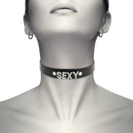 Coquette Hand Crafted Choker Vegan Leather - Sexy
