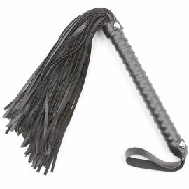 Ohmama Fetish Textured Handle Flogger