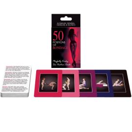 50 Positions Of Bondage Cards ES/EN/DE/FR