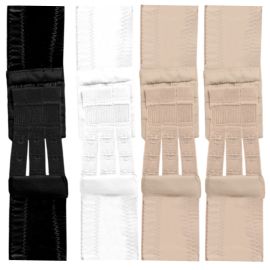Byebra -flexible Bra Extenders 3 Hook 4 Units