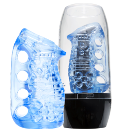 Fleshskins Blue Ice With Case