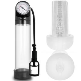 Pump Addicted Rx9 Transparent With Masturbator