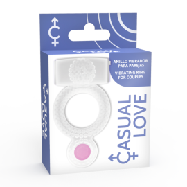 Casual Ring Vibrating Double Pleasure Transparent