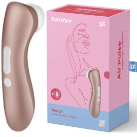 Satisfyer Pro 2+ Clitoral Air Pulse Stimulator and Vibrator