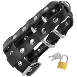 Chastity Cage Darkness Leather