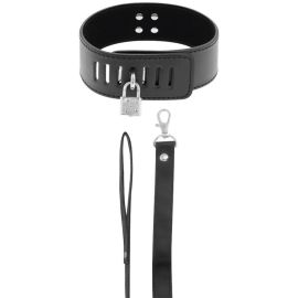 Dark Ness Locking Posture Collar - Black
