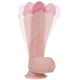 Rockarmy Hawk Silicone Vibrating & Rotating Dildo with Suction Cup