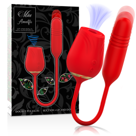 Double Rose Vibrator With Thrusting Tail | Mia Amalfi