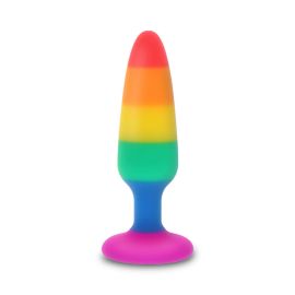 ToyJoy Twink | Silicone Anal Plug 8.5cm Rainbow