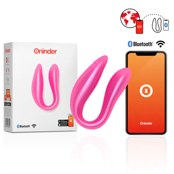 Oninder Double Pleasure - Couples Vibrator with App Control - EvasToys EU