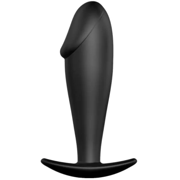Pretty Love 10cm Penis Shape Butt Plug Black