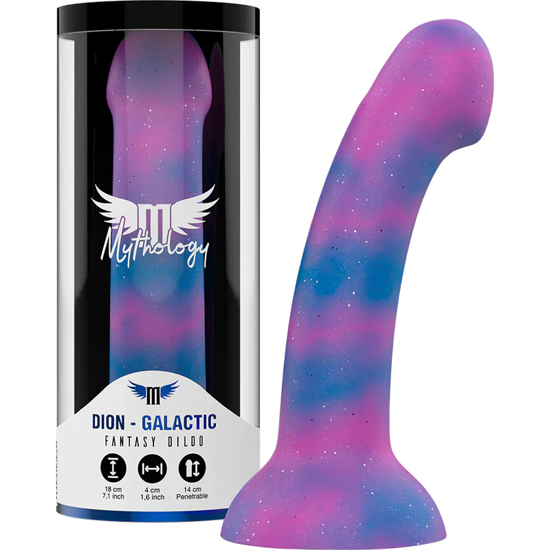 Mythology Dion Galactic Beginner Silicone Suction Cup Dildo